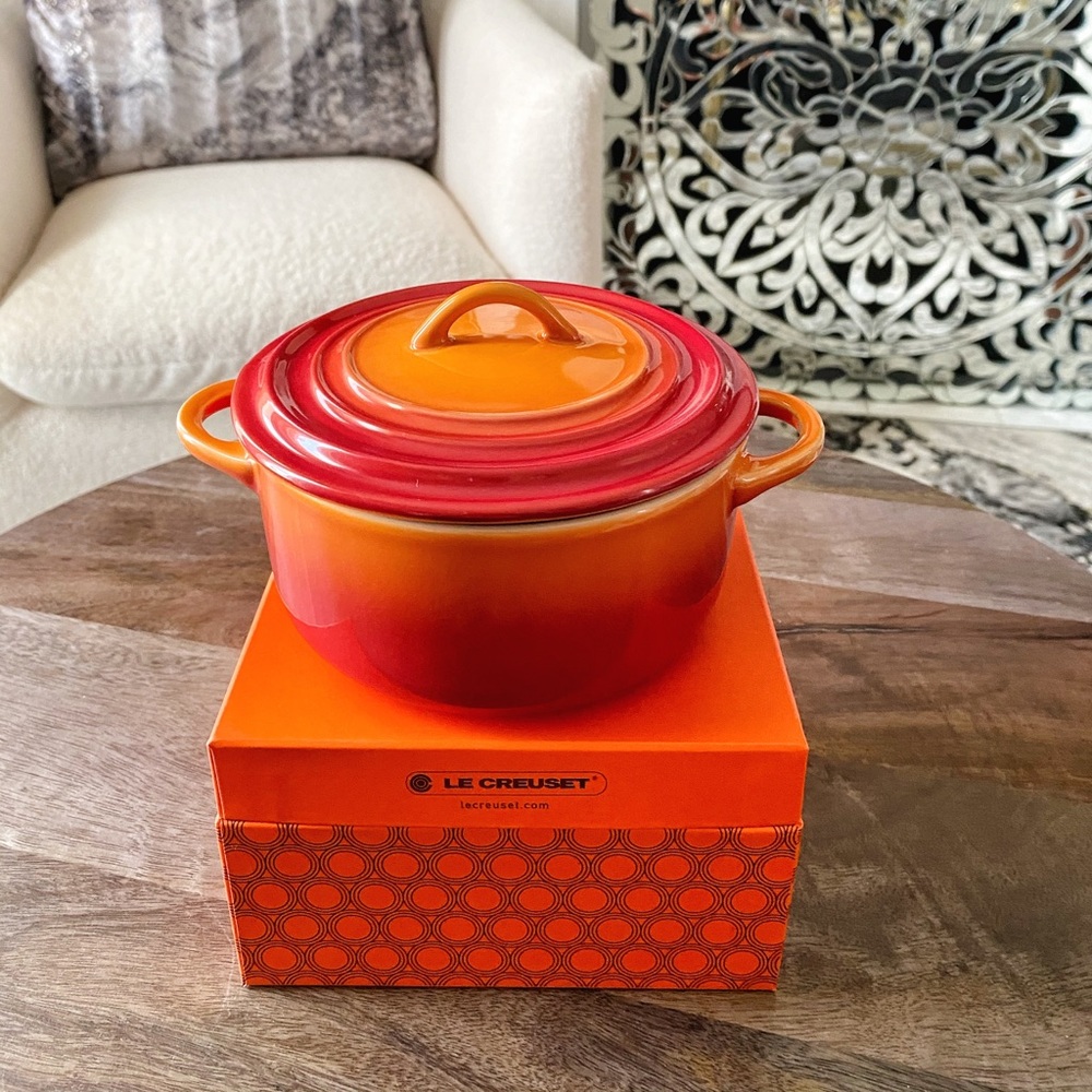 Le Creuset mini Cocotte 90th anniversary edition